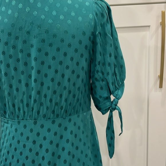 NWT Maeve by Anthropologie Eudora Turquoise Dress - Picture 4 of 15
